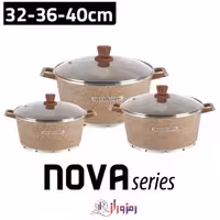 سرویس قابلمه 6 پارچه زیو مدل Z-8400-40