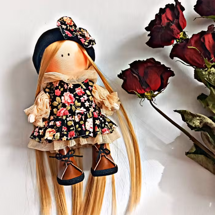 عروسک روسی گندم با قد 20 سانت