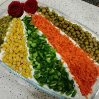 سالاد الویه اقتصادی در بسته بندی 1 کیلویی (پس کرایه)