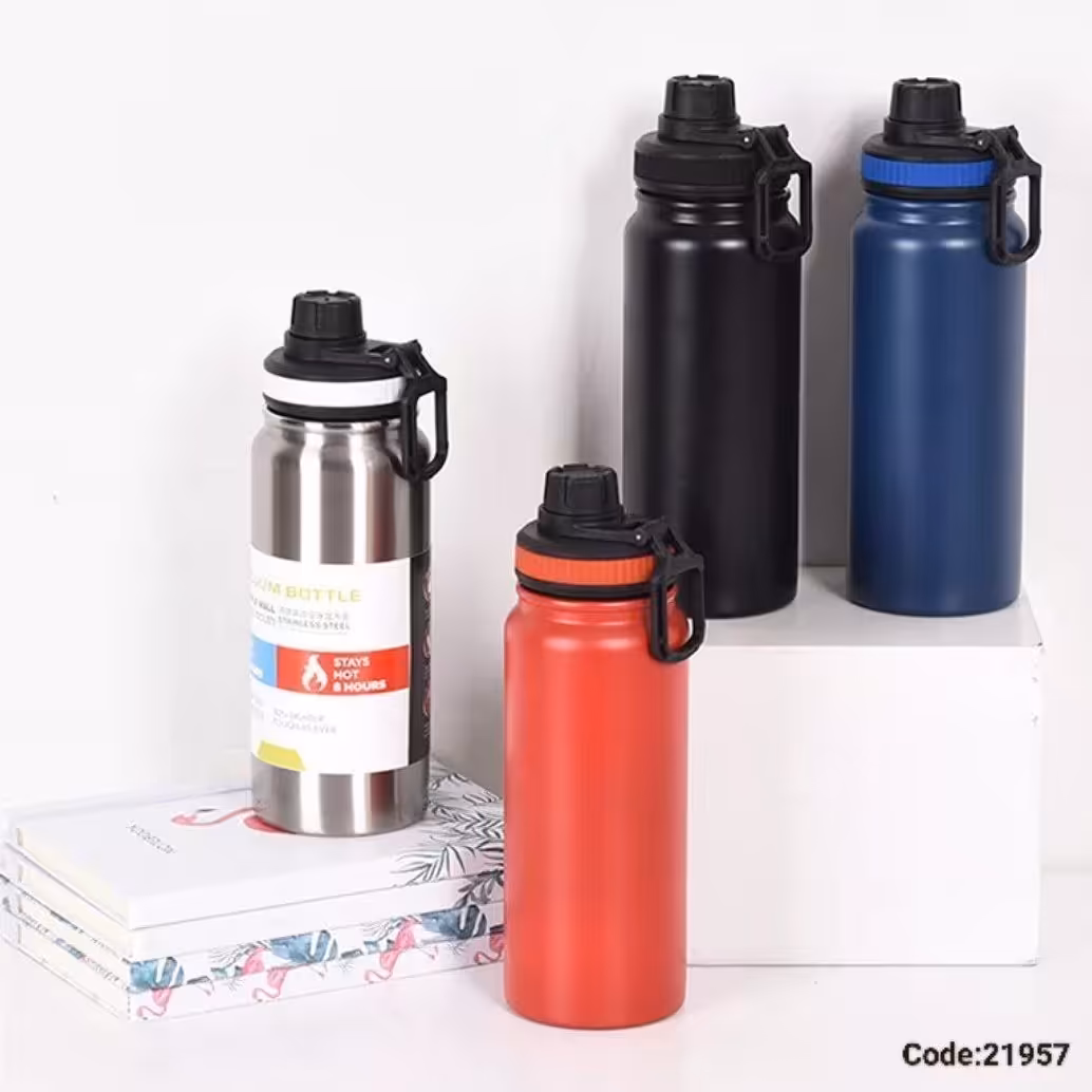 قمقمه فلزی 800میل صافی دارs5