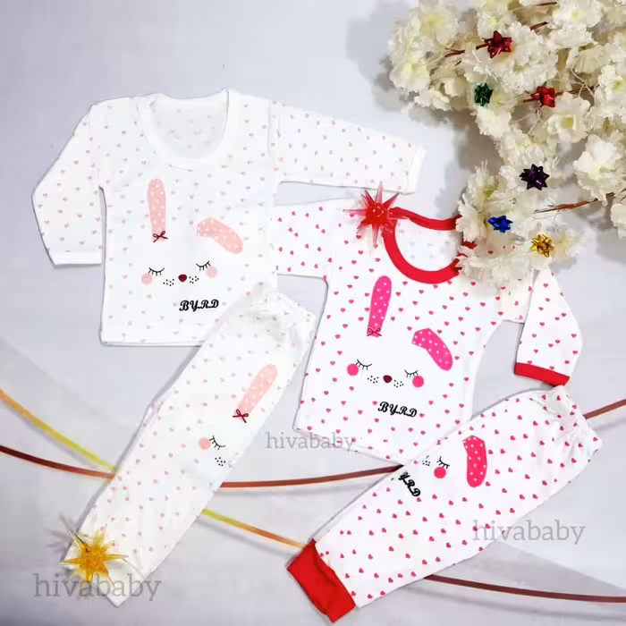 بلوز شلوار  نوزادی خرگوش خوابیده 