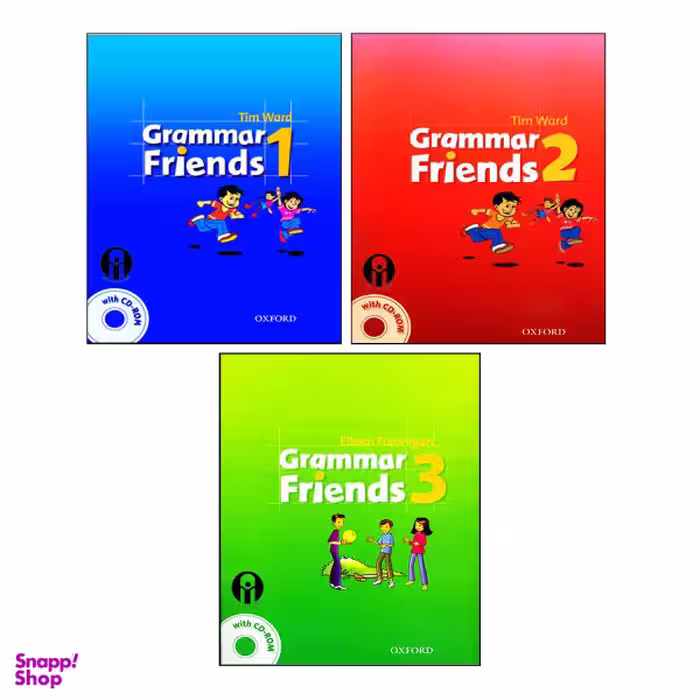 کتاب Grammar Friends / اثر Tim Ward And Eileen Flannigan انتشارات الوندپویان جلد 1 تا 3