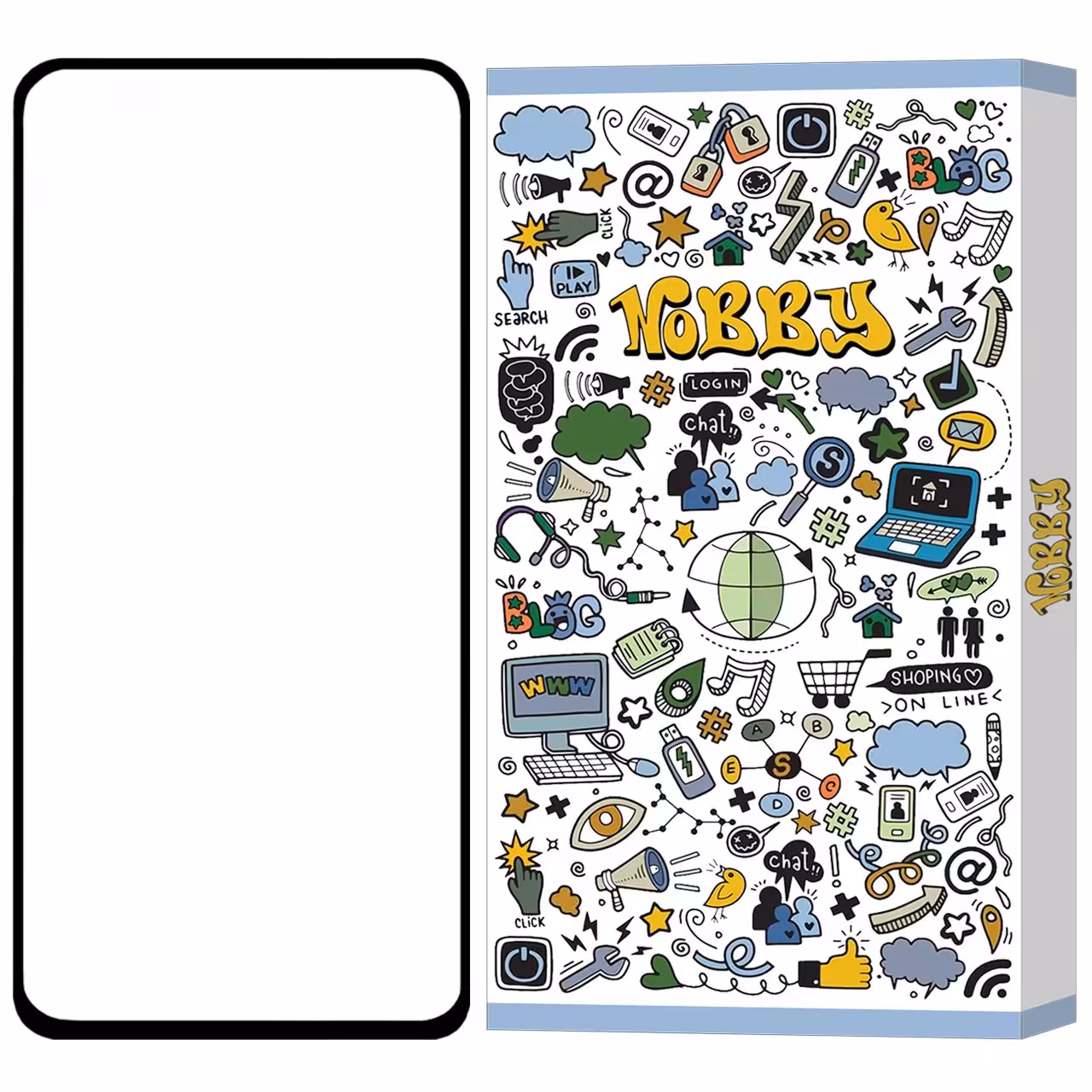 گلس تمام صفحه مناسب برای گوشی موبایل سامسونگ Galaxy A71