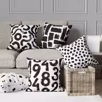 ست کوسن 5 تکه مخمل کد 9