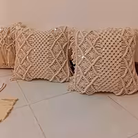 کوسن مکرومه