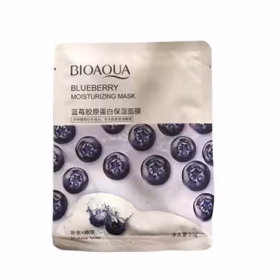ماسک ورقه ای بلوبری بیوآکوا 25 گرم