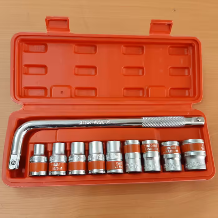 جعبه بکس فیدورا 10 پارچه درایو 1.2 اینچ درجه یک