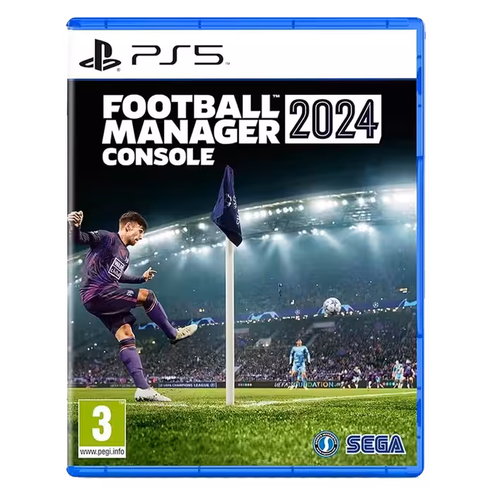 دیسک Football Manager 2024 برای PS5 پلمپ