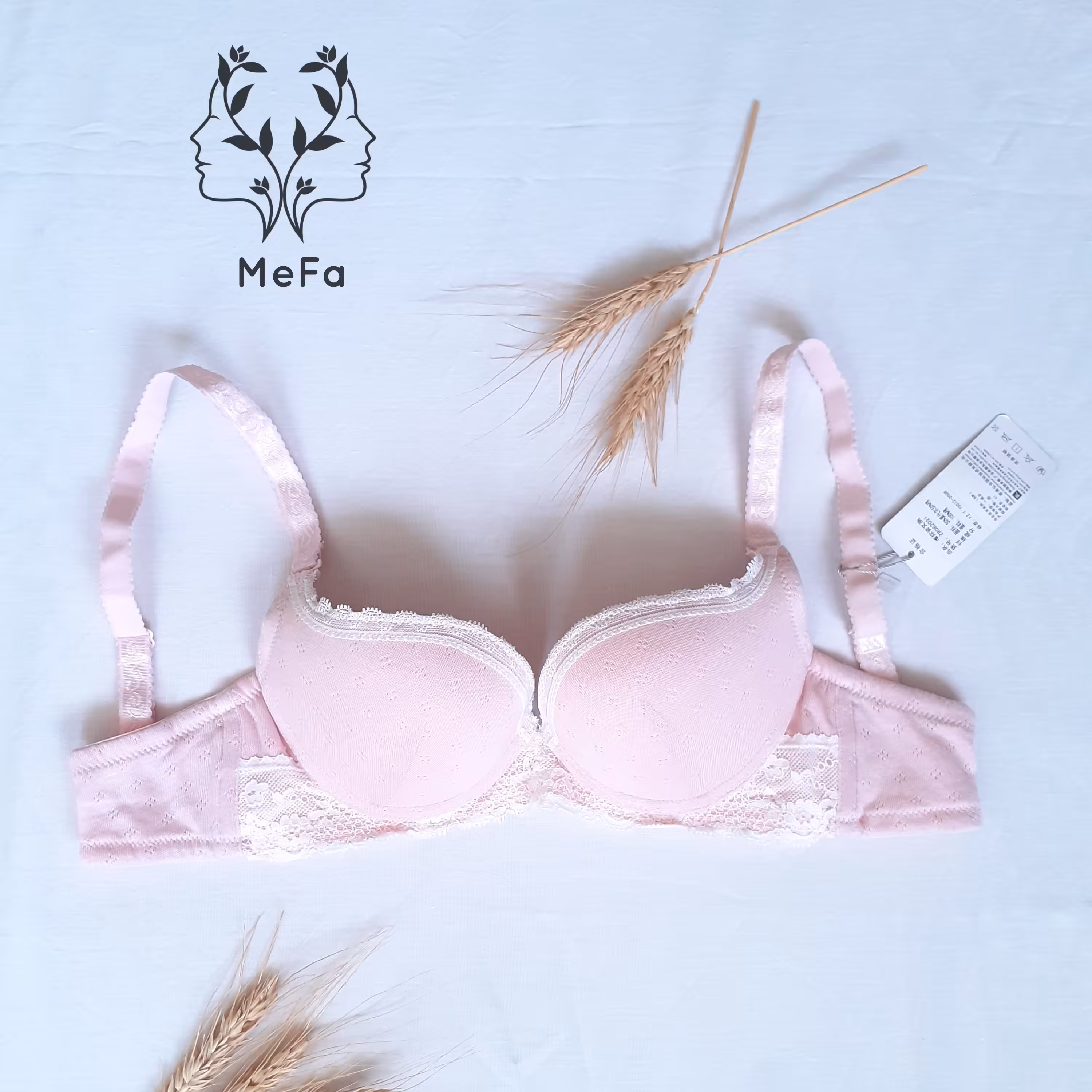 سوتین فنردار و نخی با قالب کوچک مناسب سایز 65 و 70 تک رنگ