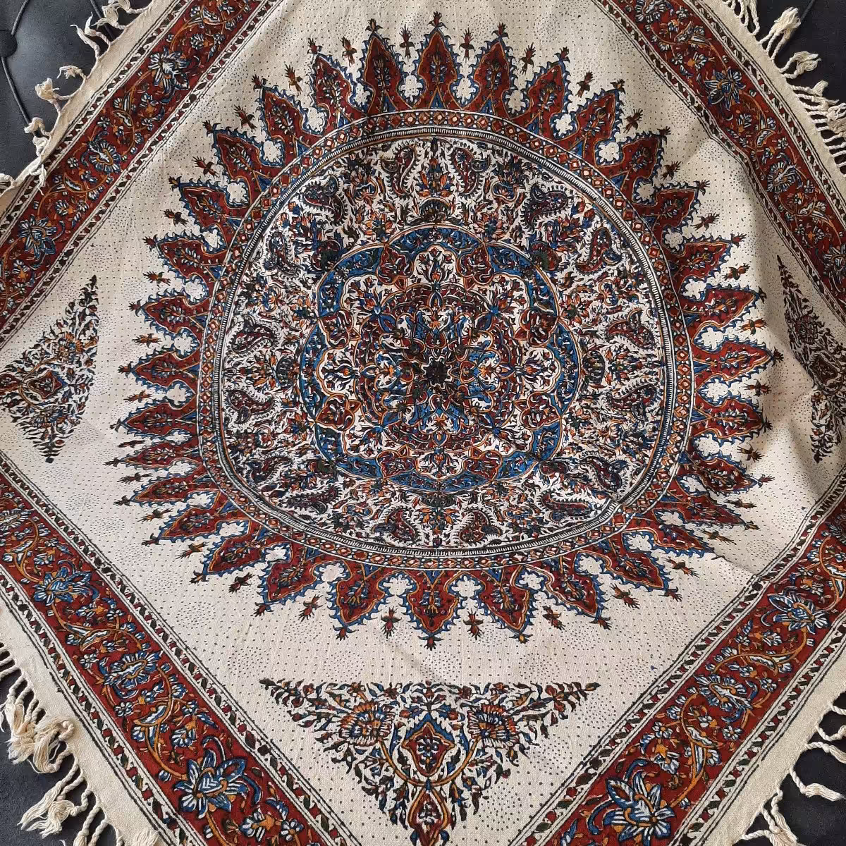 رومیزی قلمکار اصفهانی اعلا