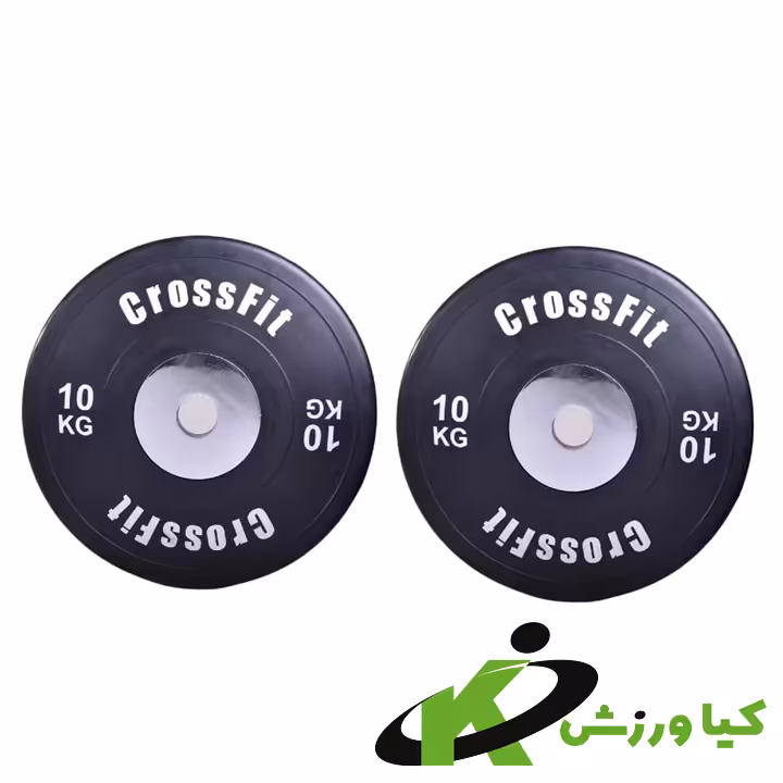 خرید صفحه هالتر مشکی کراسفیت وزن 10 کیلوگرم