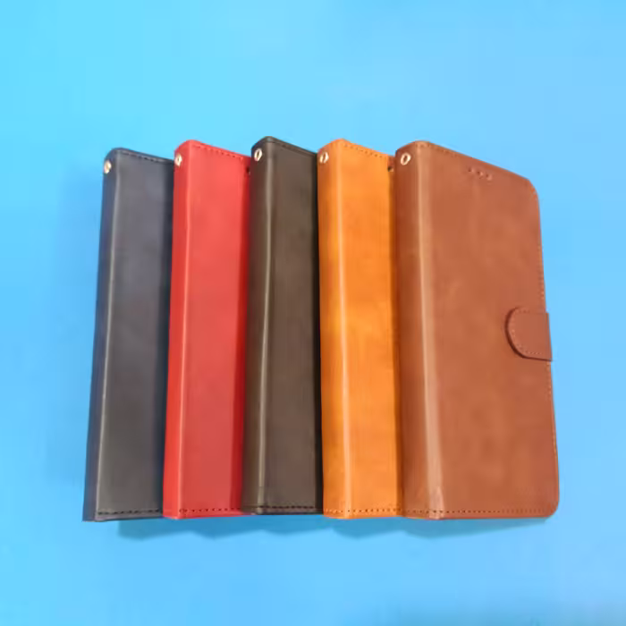 کیف کلاسوری چرمی مناسب برای گوشی موبایل شیائومی note9s/note9pro/note9pro max