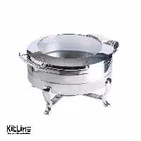 شفینگ دیش خورشتی گرد 6 لیتری استیل مستر