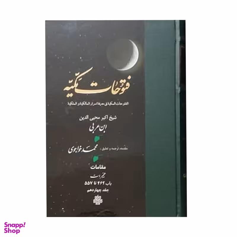 کتاب فتوحات مکیه اثر شیخ اکبر محیی الدین ابن عربی انتشارات مولی جلد 14