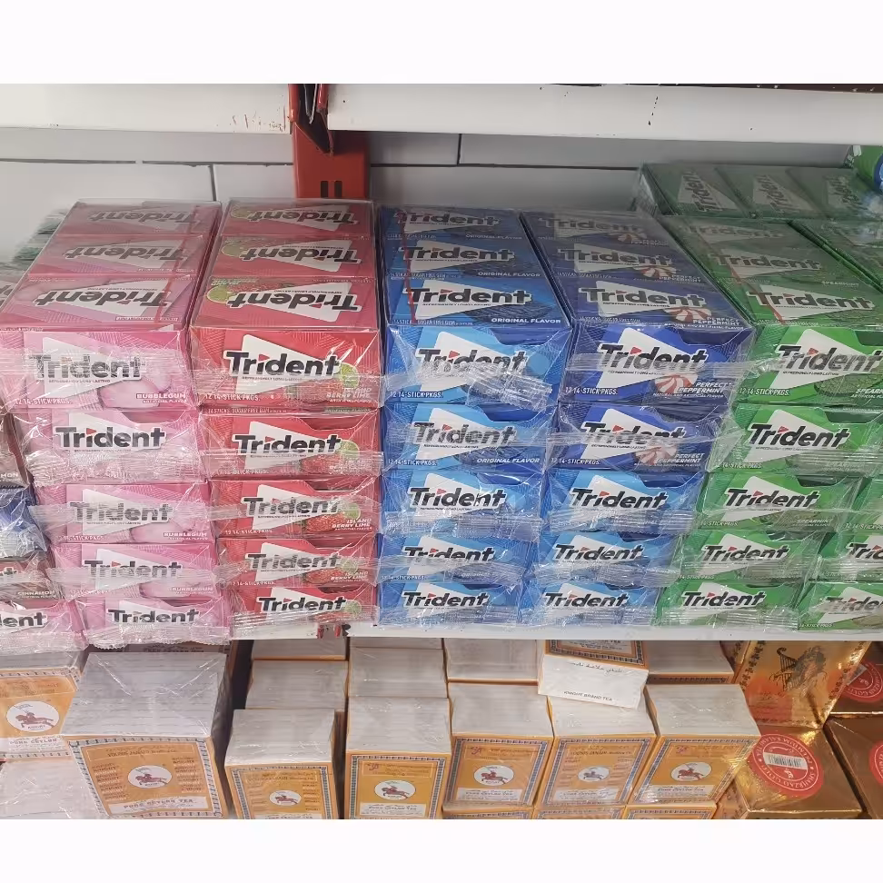 آدامس تریدنت بسته 12 تا 14 تایی اصل