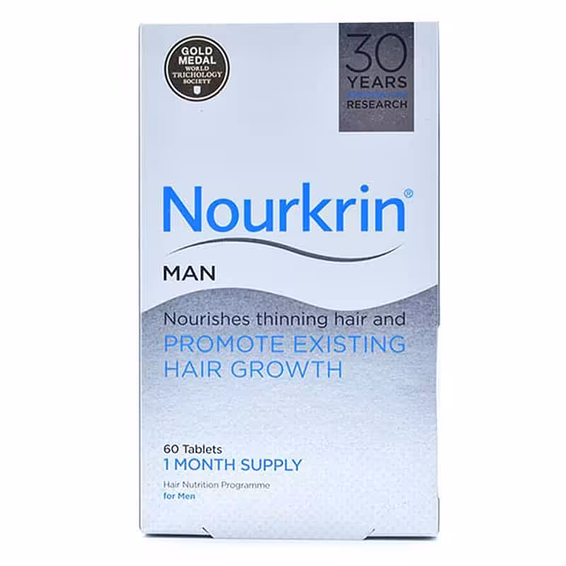 قرص نورکرین آقایان فارمامدیکو | Nourkrin Tablets for Men | داروخانه آنلاین فارموکسین