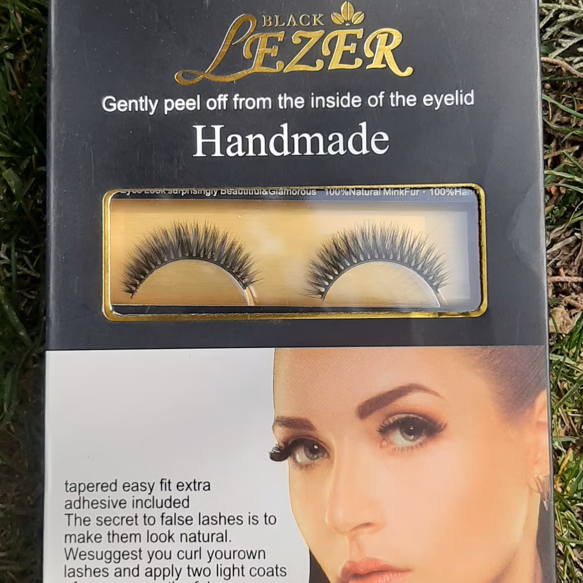 مژه مصنوعی چندبعدی برندlezer مشکی کیفیت بالا بسیار سبک