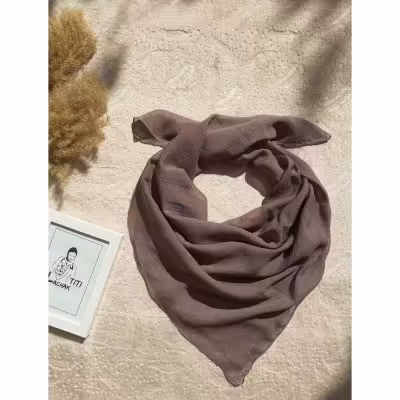 روسری حریر شاین قواره 90 رنگ مطابق عکس