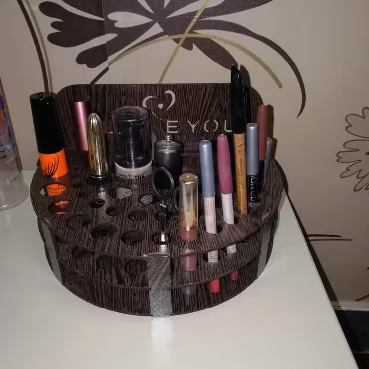 استند جا لوازم آرایشی رومیزی ،باکس ، جا مدادی ، جا قلمی 