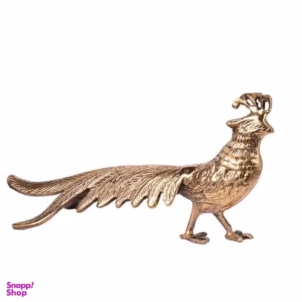 مجسمه طرح طاووس برنزی مدل A3