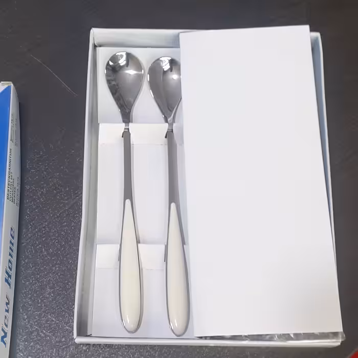 قاشق شربت خوری-قاشق دسته رنگی(12عددی-برندنیوهوم)