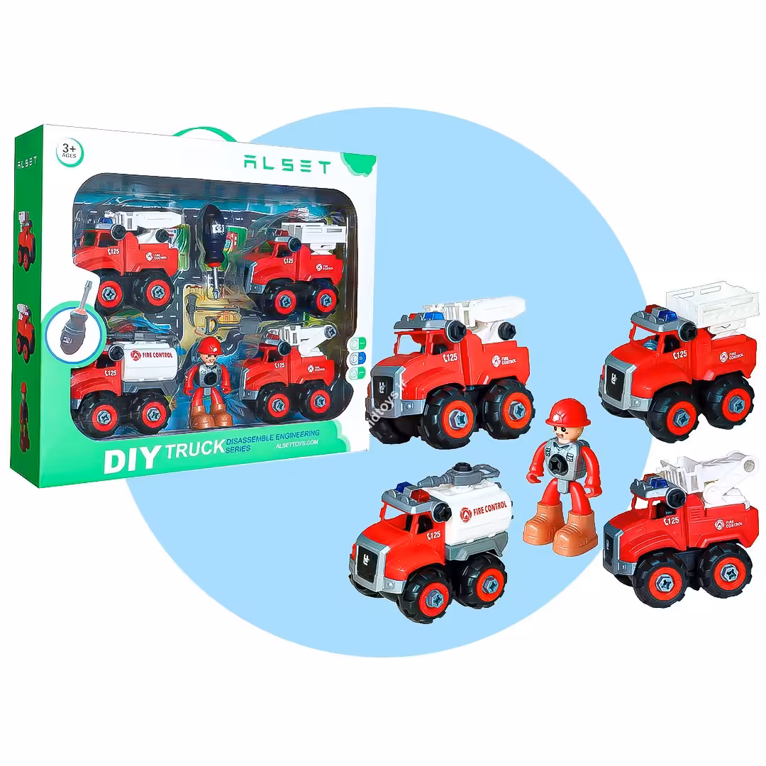 اسباب بازی آتش نشانی ،آچار همراه با شخصیت  با کیفیت درجه یک