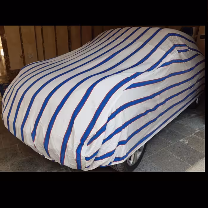 چادر ماشین نخی ضخیم مخصوص  رنو ساندرو استپ وی ( برزنتی نخ پنبه  ضخیم ، با ضمانت مقاومت در برابر آفتاب)