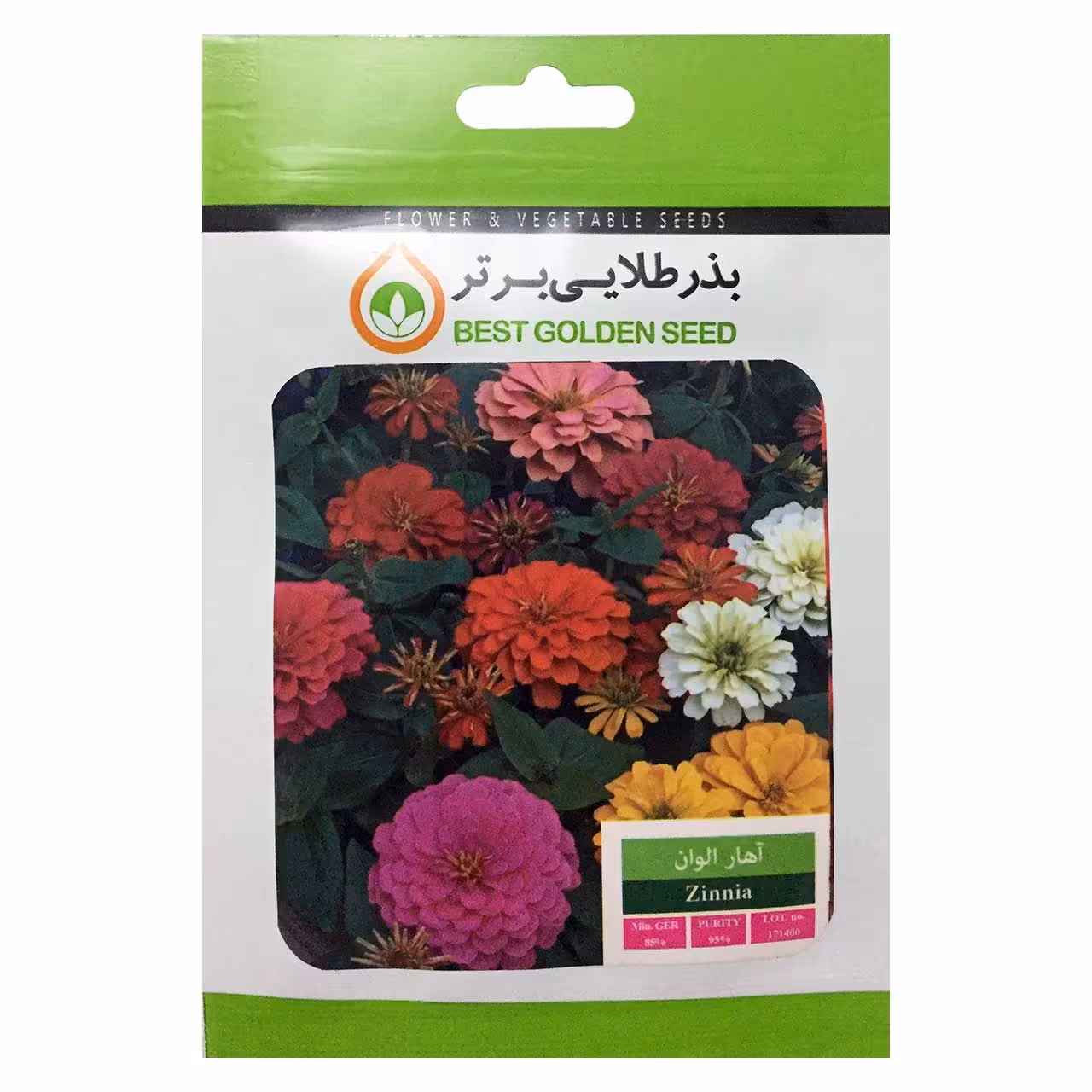 بذر گل آهار الوان بذر طلایی برتر کد BZT-03