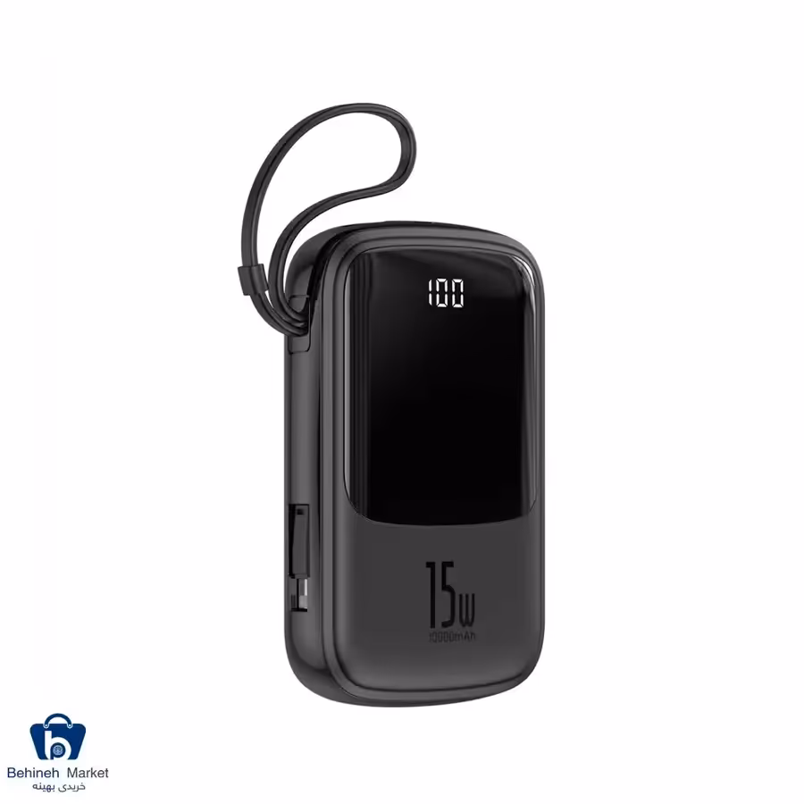 پاوربانک باسئوس مدل PPQD-B01 ظرفیت 10000 میلی آمپر ساعت