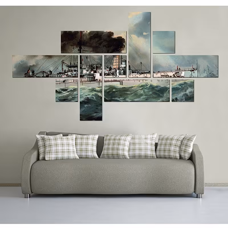 تابلو شاسی دکوراتیو آریکان کد TA5709 سایز 190x100