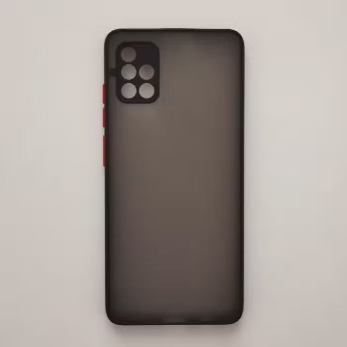 گارد - قاب - کاور پشت مات رنگ مشکی مناسب برای سامسونگ Galaxy A51