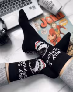 جوراب جوکر ساقدار نخ پنبه فری سایز