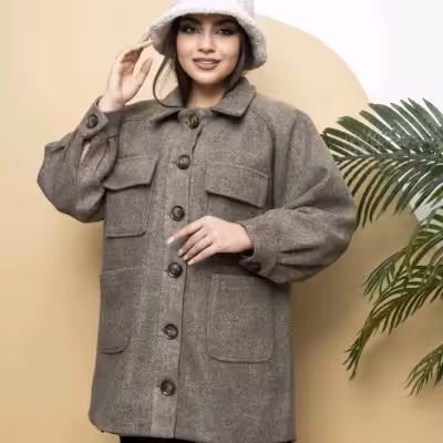 کت فوتر پاییزی مدل شهلا درجه یک کاملا مزونی