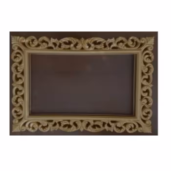 قاب آیینه pvcطلایی 