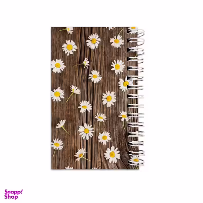 دفترچه یادداشت مدل to do list طرح گل بابونه کد i81941