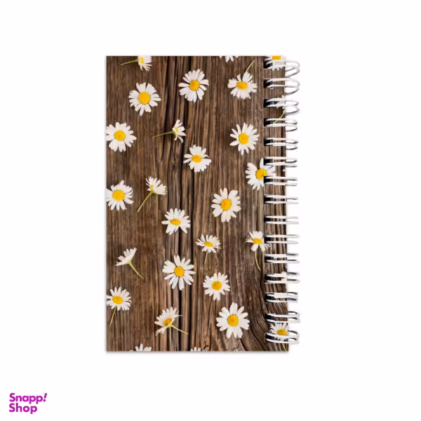 دفترچه یادداشت مدل to do list طرح گل بابونه کد i81941