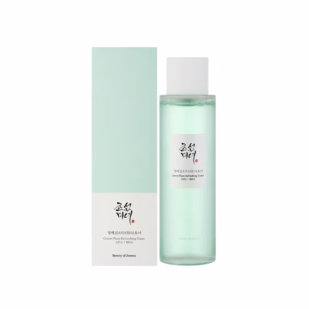 تونر شاداب کننده و جوانسازی کننده پوست بیوتی اف جونز Beauty of Joseon Green Plum Refreshing Toner AHA   BHA