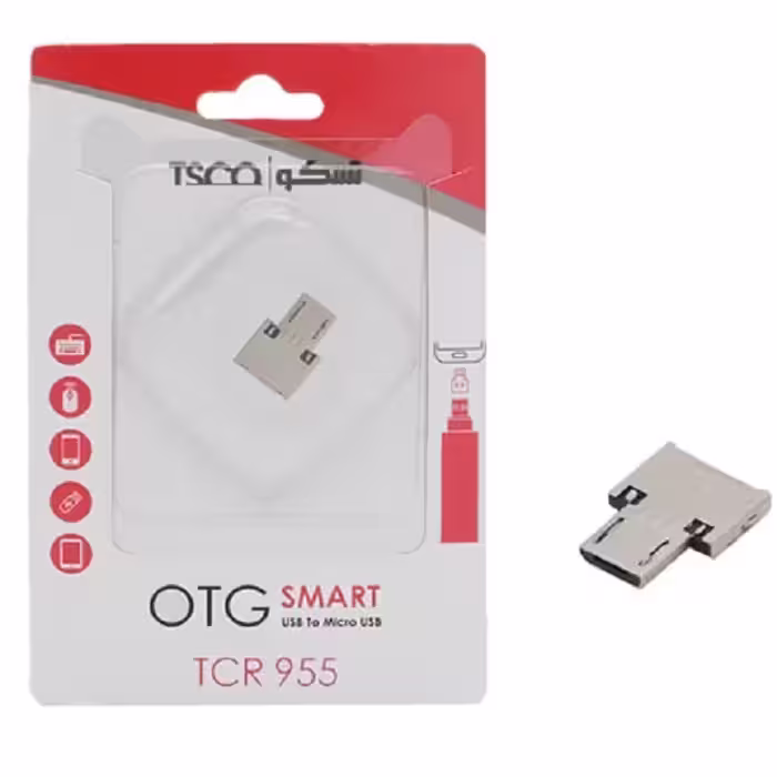 تبدیل تسکو مدل   TCR 955 تبدیل OTG USB به microUSB