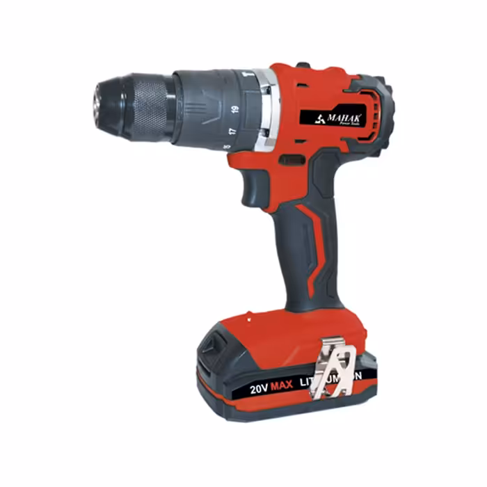 دریل شارژی براشلس محک مدل BCD-20LIKIT