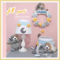 اویز اسم و لوستر و اباژور 