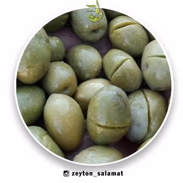 زیتون خوش طعم تیغ خورده 5 کیلویی