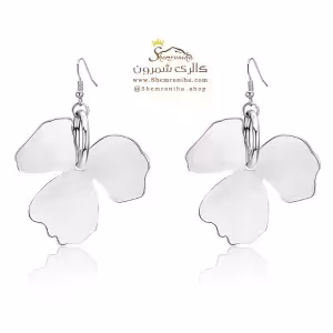 گوشواره زنانه آویز برگ سیلور EAR638S0