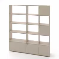 کتابخانه جادار همراه با کشو-شیک و مدرن در انواع رنگ