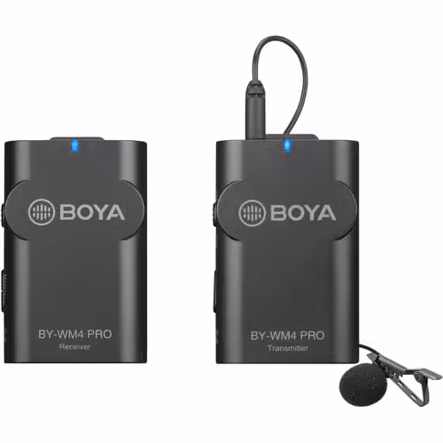 میکروفن یقه ای بیسیم بویا BOYA BY-WM4 PRO خرید | قیمت - اگزیف