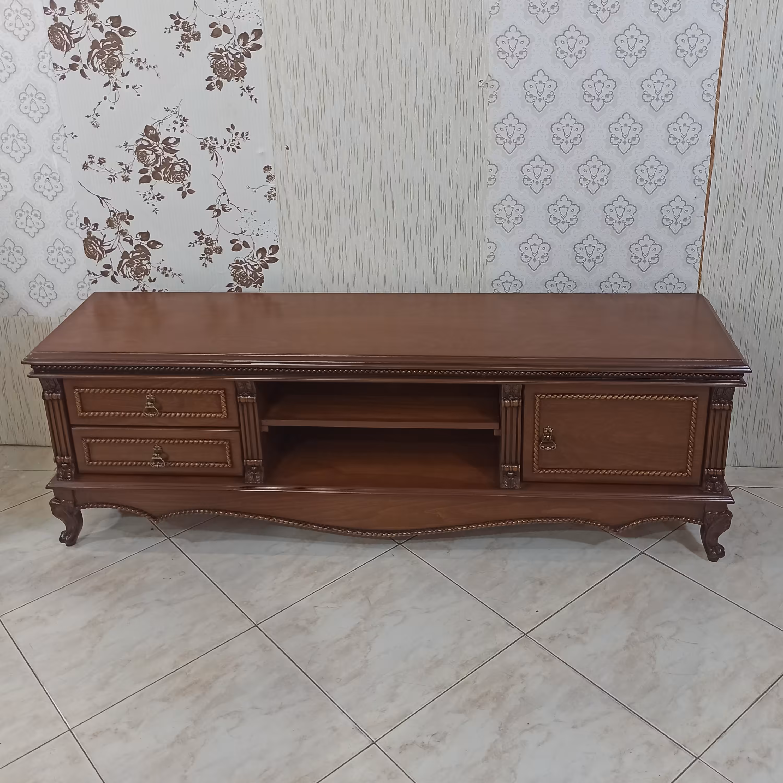 میز تلویزیون چوبی مدل طنابی(پس کرایه)