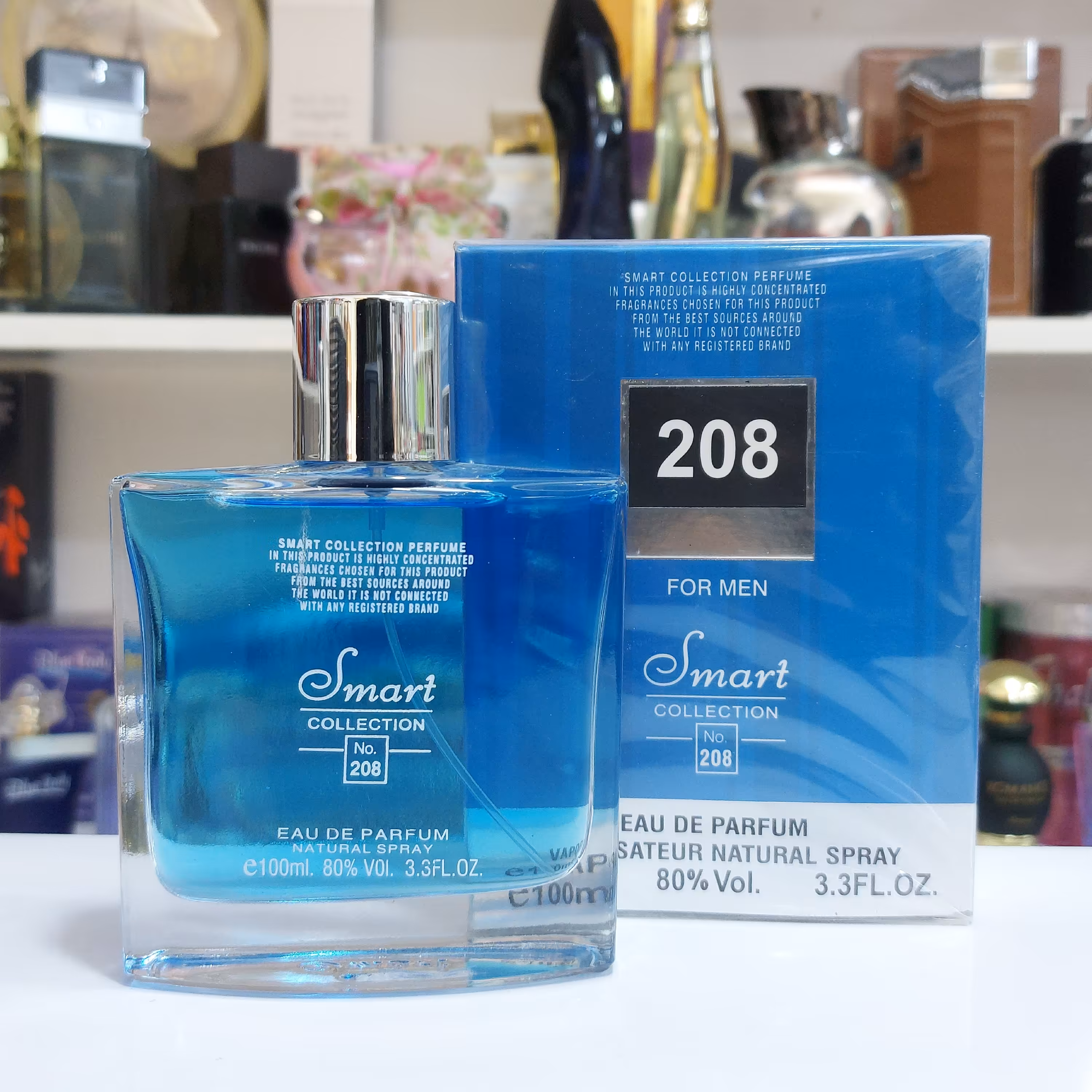 ادکلن مردانه دانهیل آبی (دیزایر بلو)اسمارت کالکشن کد 208