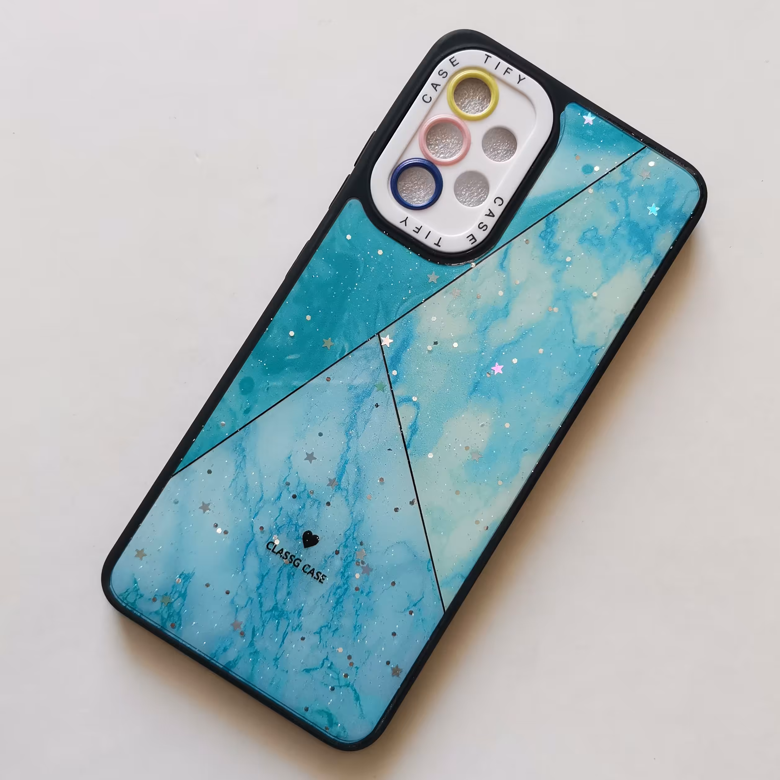 قاب طرحدار رزینی طرح سنگ گوشی سامسونگ A32 4G