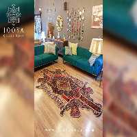 قالیچه تکه دوزی سعدآباد