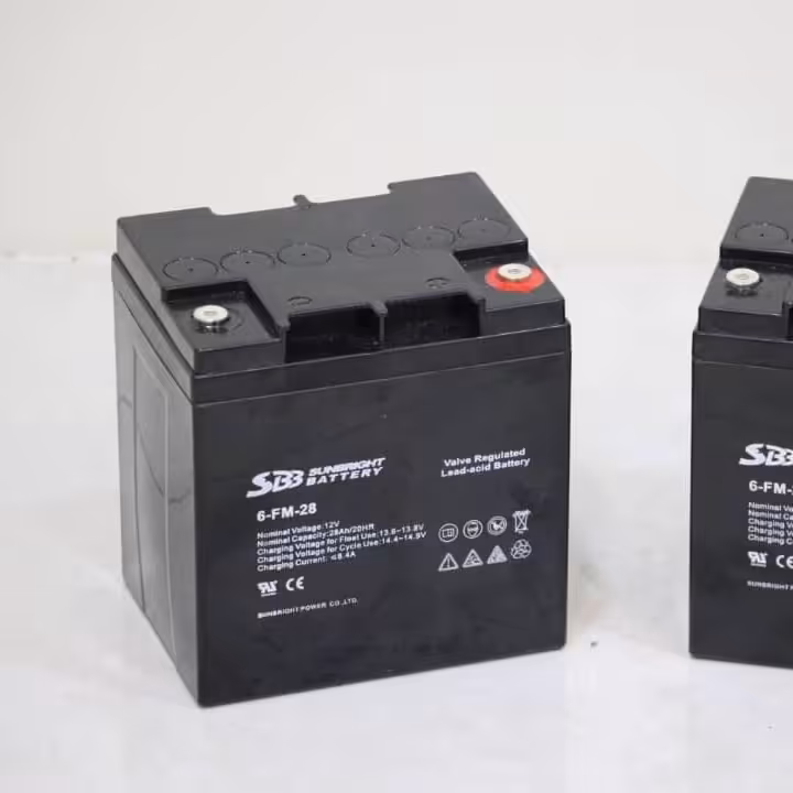 باتری ویلچر برقی 12 ولت 28 آمپر ( ارسال با تیپاکس پس کرایه)