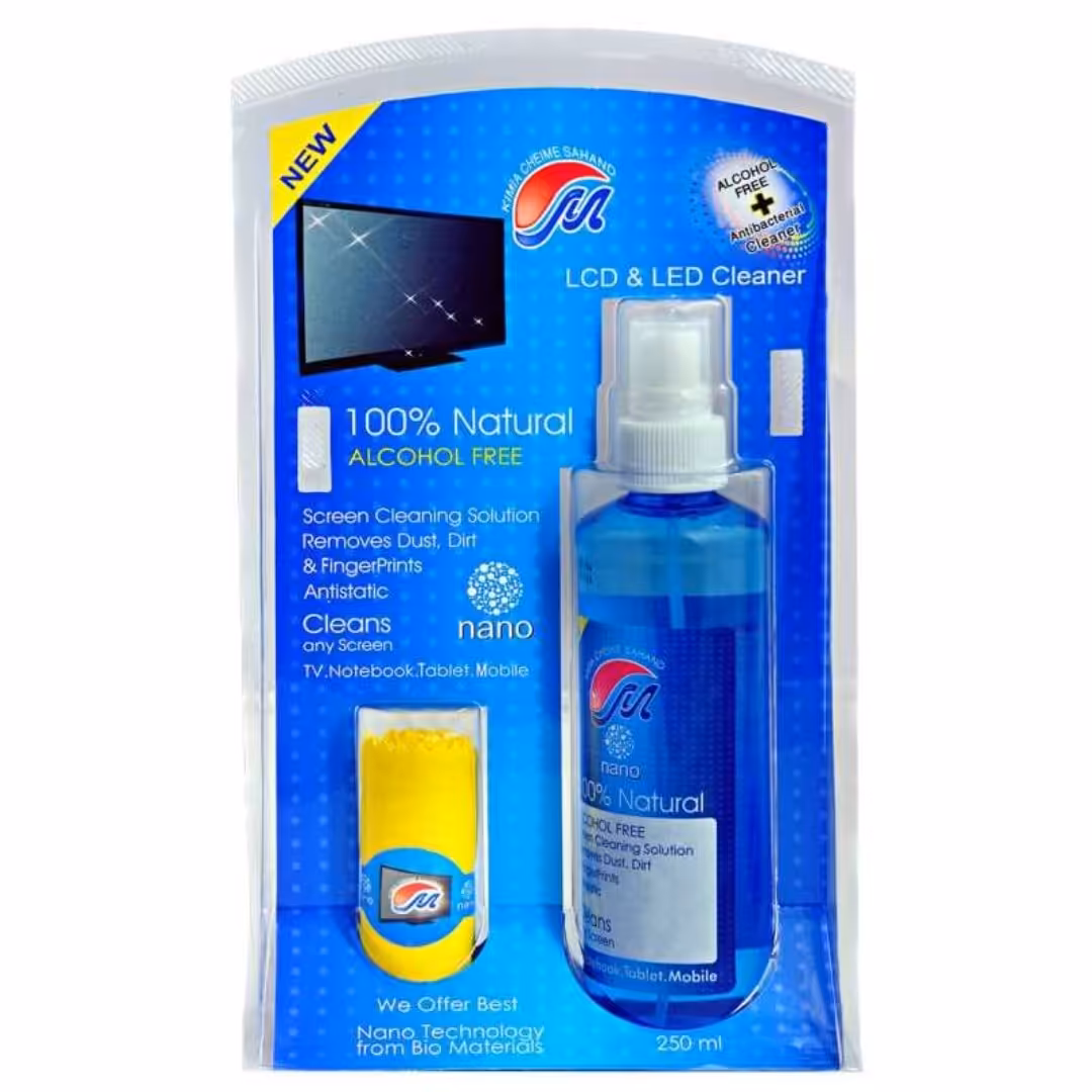 کیت تمیزکننده LCD مهرتاش حجم 250 میلی لیتر